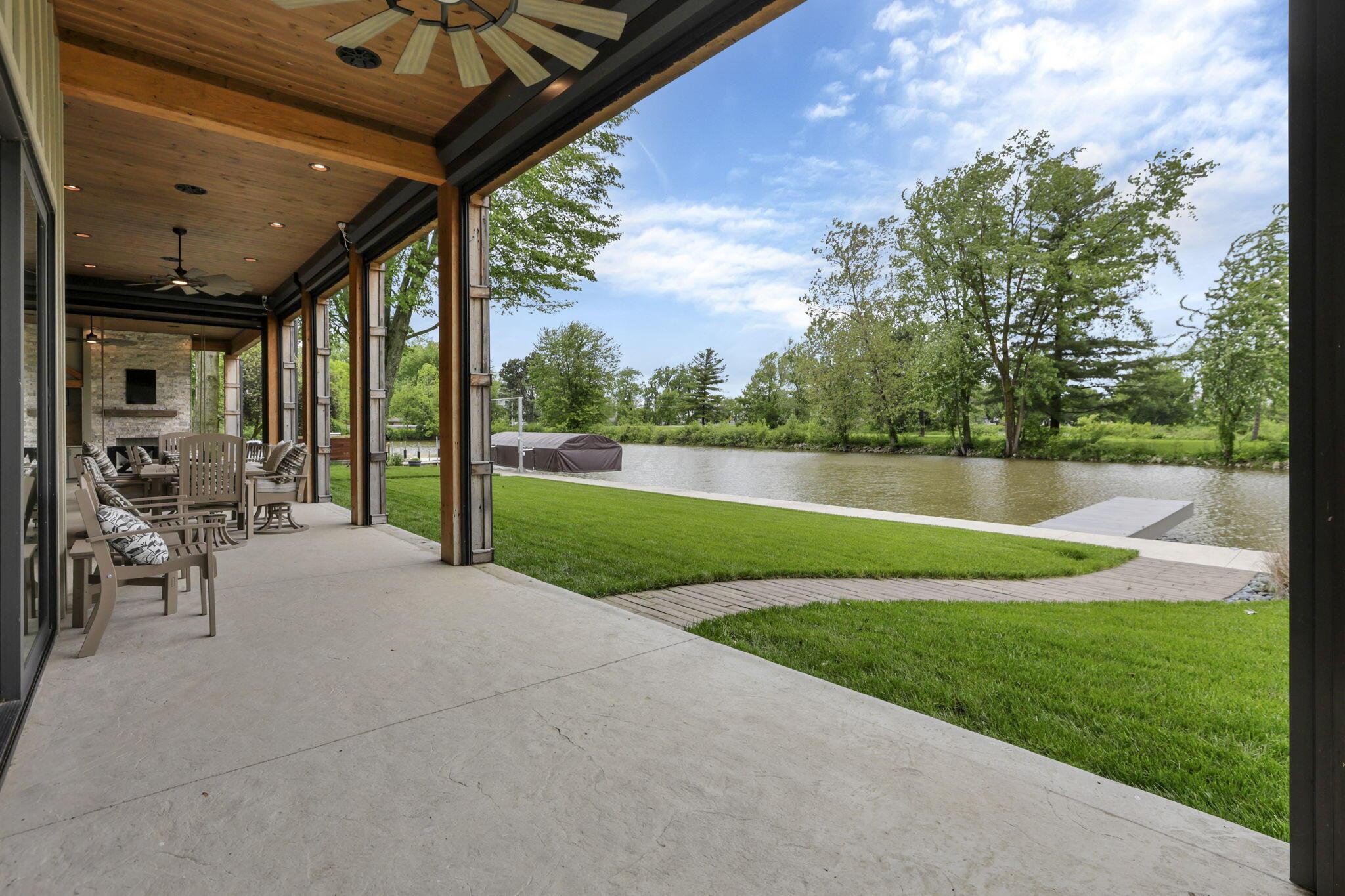 13014 Luthman Road Minster, OH 45865 - Photo 47 of 63 View from the Back Covered Patio
