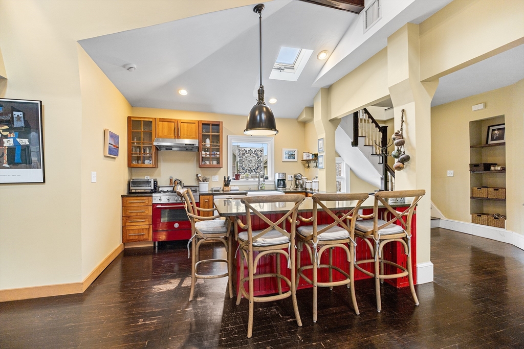 405 Cherry Street, Unit 2 Newton, MA 02465 - Photo 5 of 39 a very nice looking dining room with lots of furniture and wooden floor