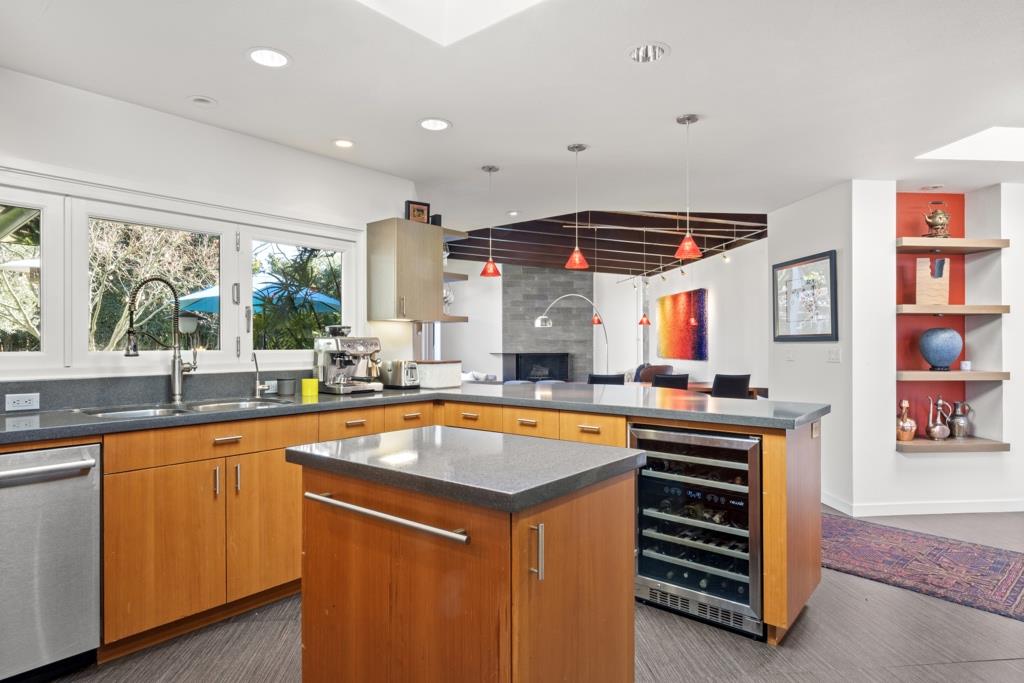 Undisclosed Address Stanford, CA 94305 - Photo 27 of 45 a kitchen with stainless steel appliances granite countertop a stove and a sink