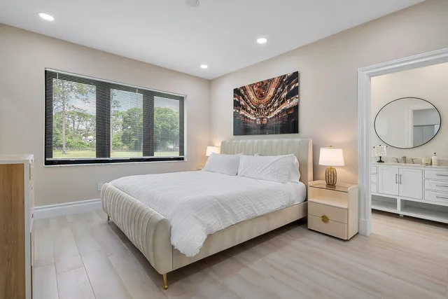 a view of swimming pool with garden