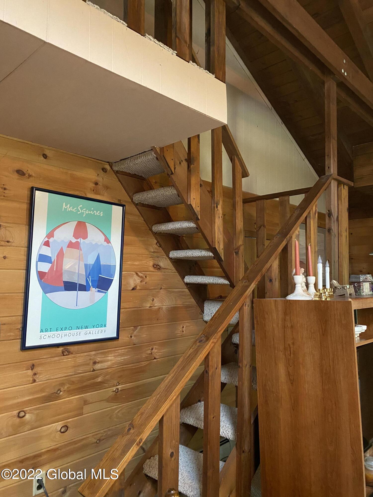 148 West Hague Road Hague, NY 12836 - Photo 21 of 31 stairs to loft