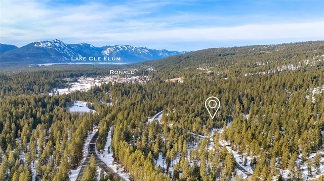 a view of city and mountain