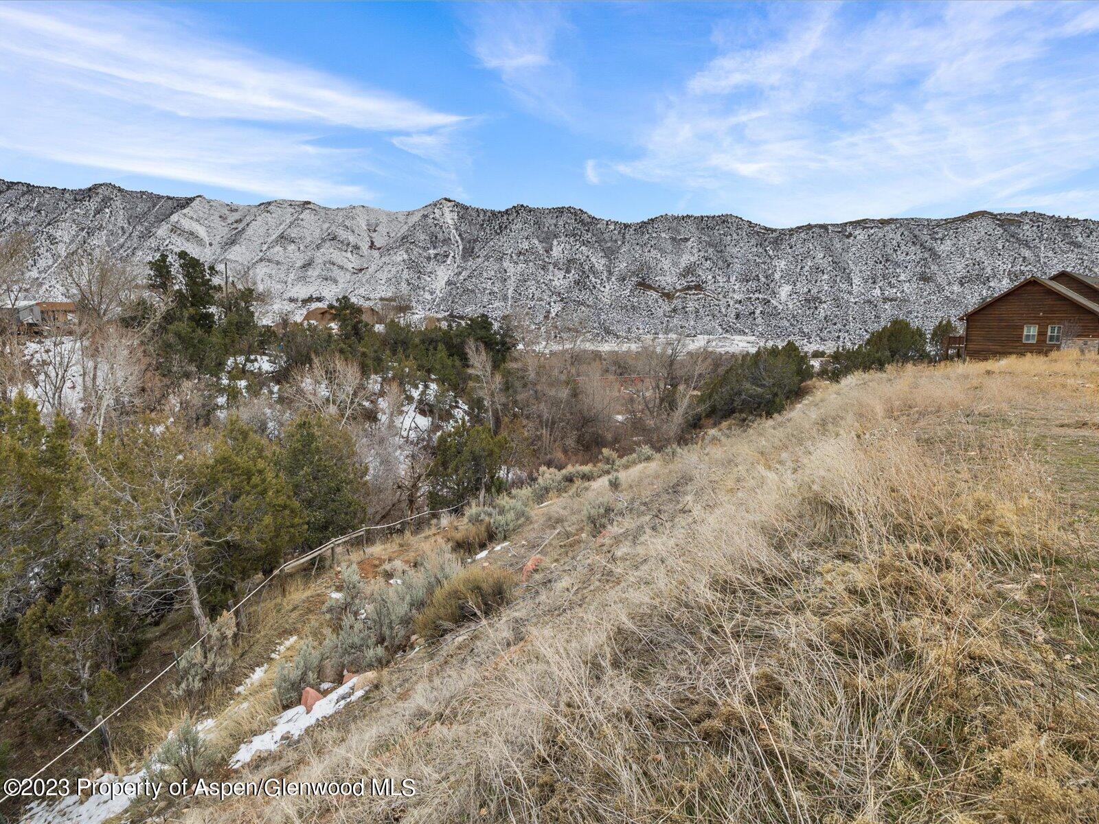 393 Faas Ranch Road New Castle, CO 81647 - Photo 7 of 10 a view of a yard with a mountain