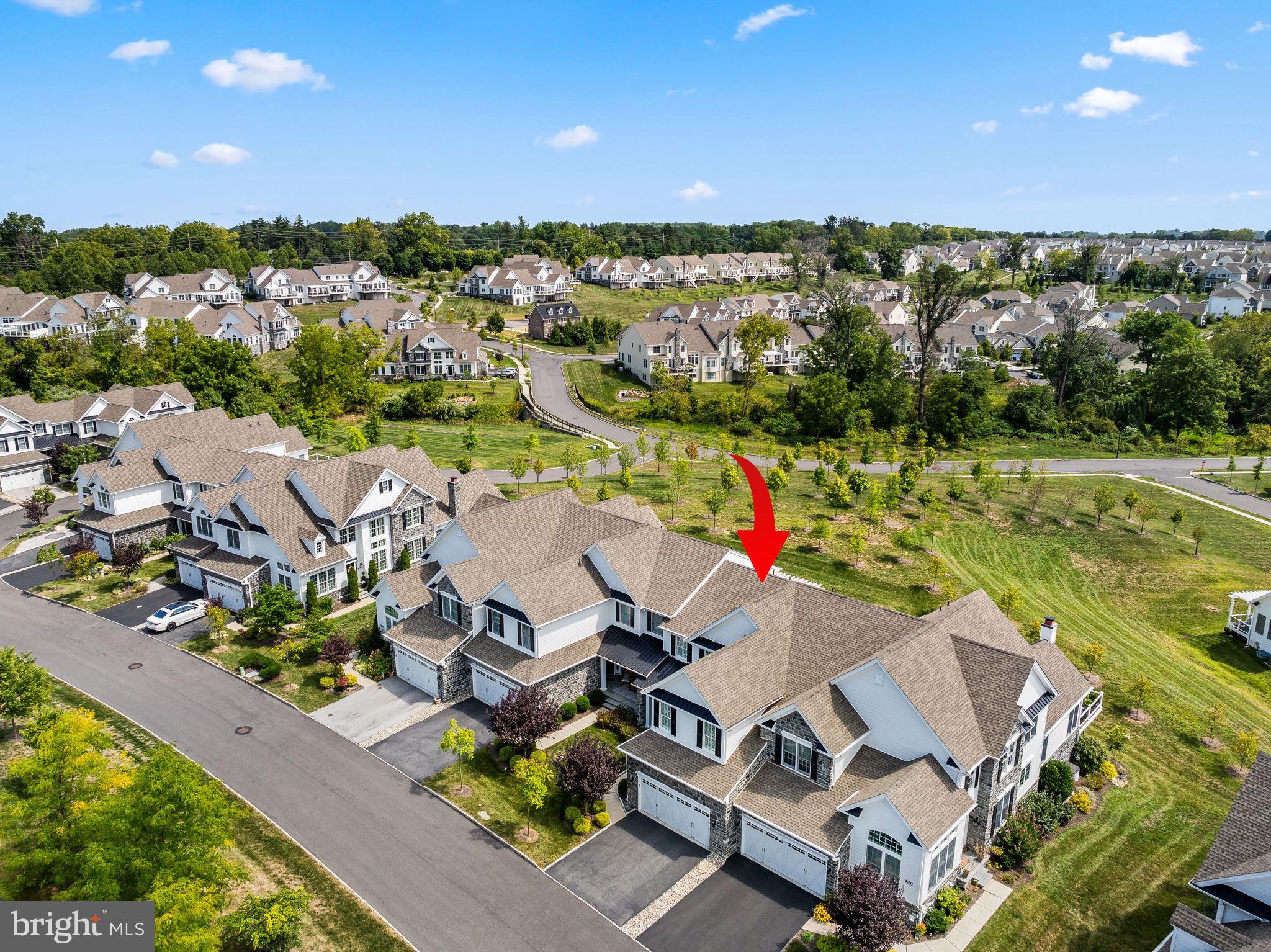 3845 Meadow View Farm Road Newtown Square, PA 19073 - Photo 48 of 66 Front Aerial View
