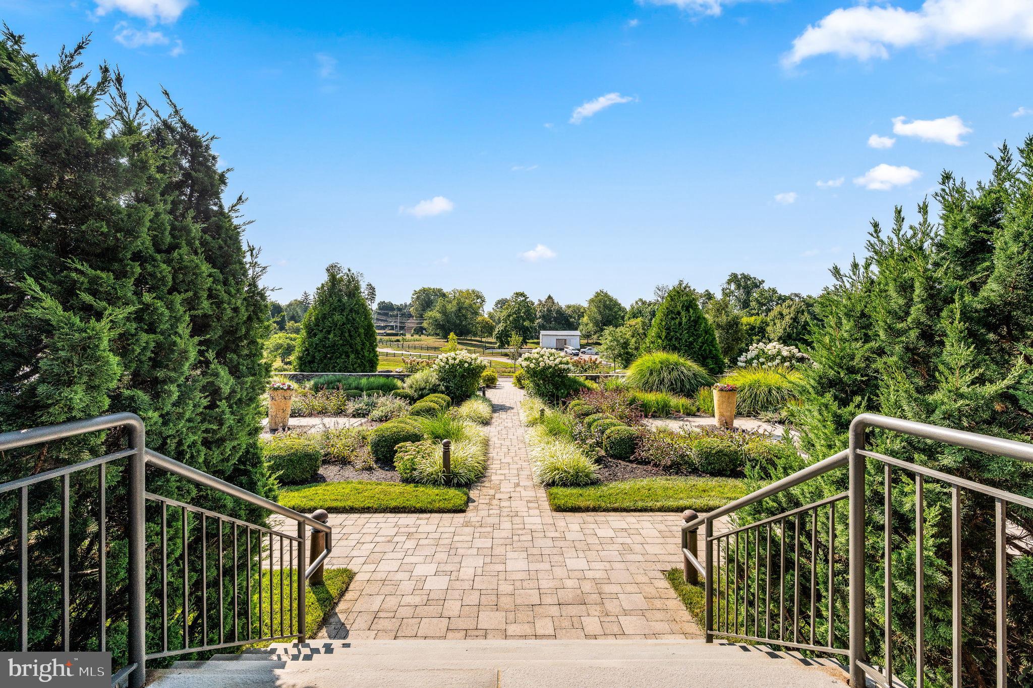 3845 Meadow View Farm Road Newtown Square, PA 19073 - Photo 60 of 66 Rear gardens at the Barn