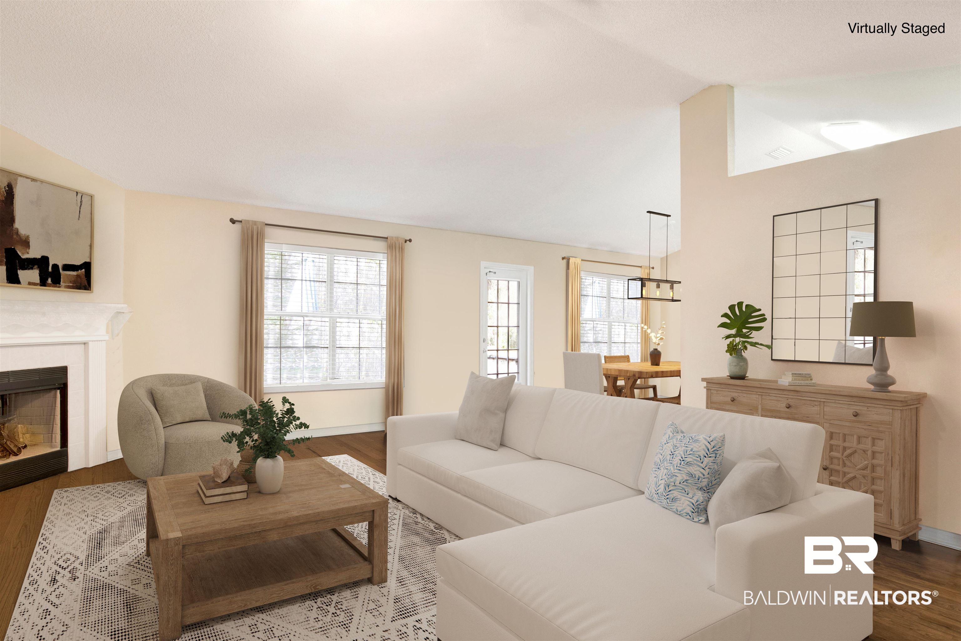 11697 Balsam Court Daphne, AL 36527 - Photo 2 of 31 Living Area Virtually Staged to showcase potential.
