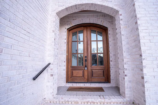 a view of front door