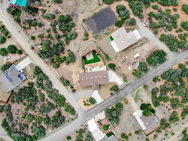 4637 East Amber Road Prescott, AZ 86301 - Photo 39 of 42 AERIAL LOCATION