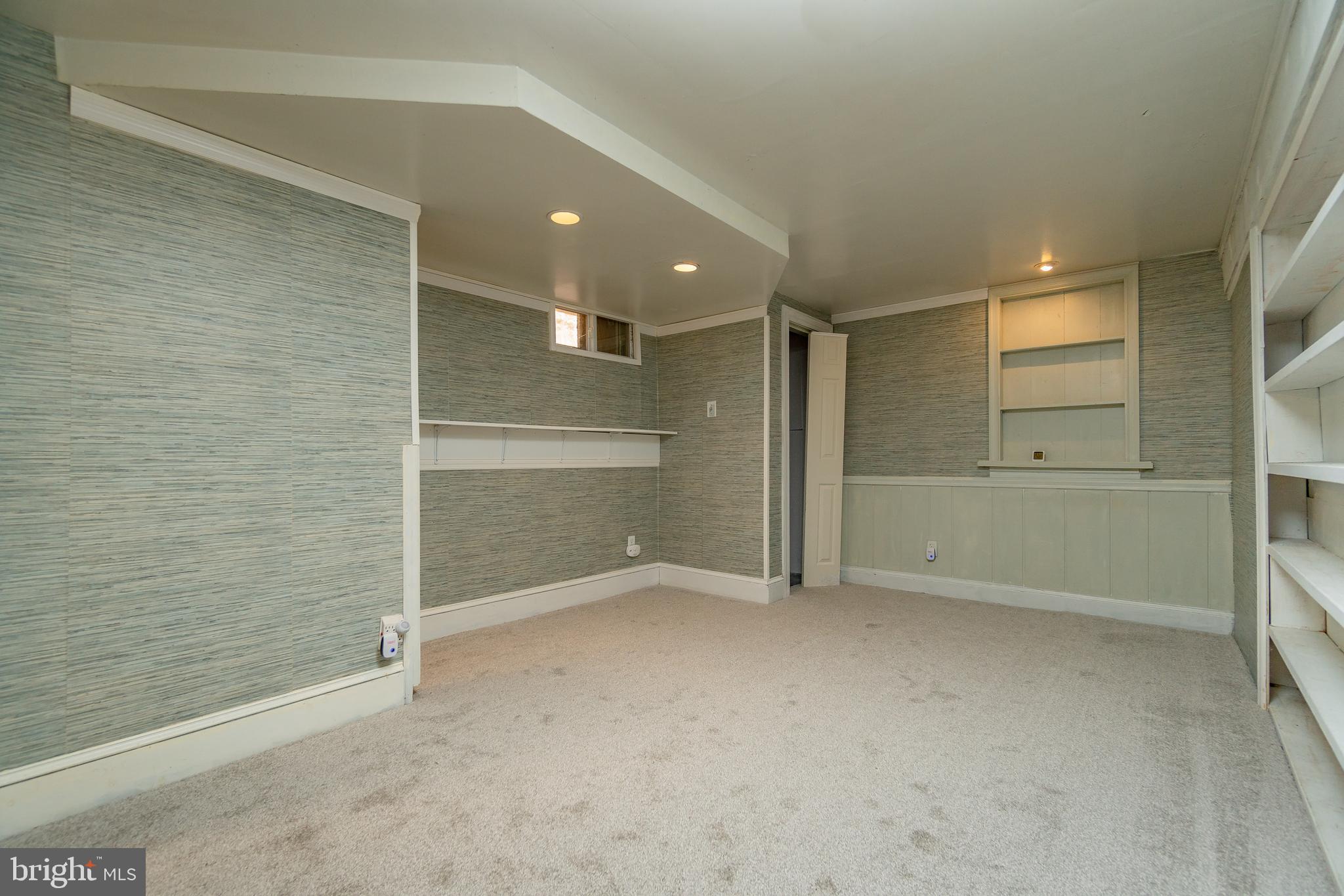 2002 Conestoga Road Malvern, PA 19355 - Photo 35 of 42 Lower Level with built-ins & new carpet