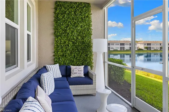 a outdoor living space with furniture and garden view