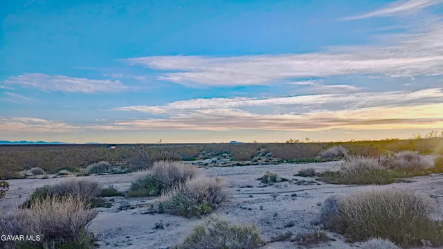 a view of an outdoor space with mountain view