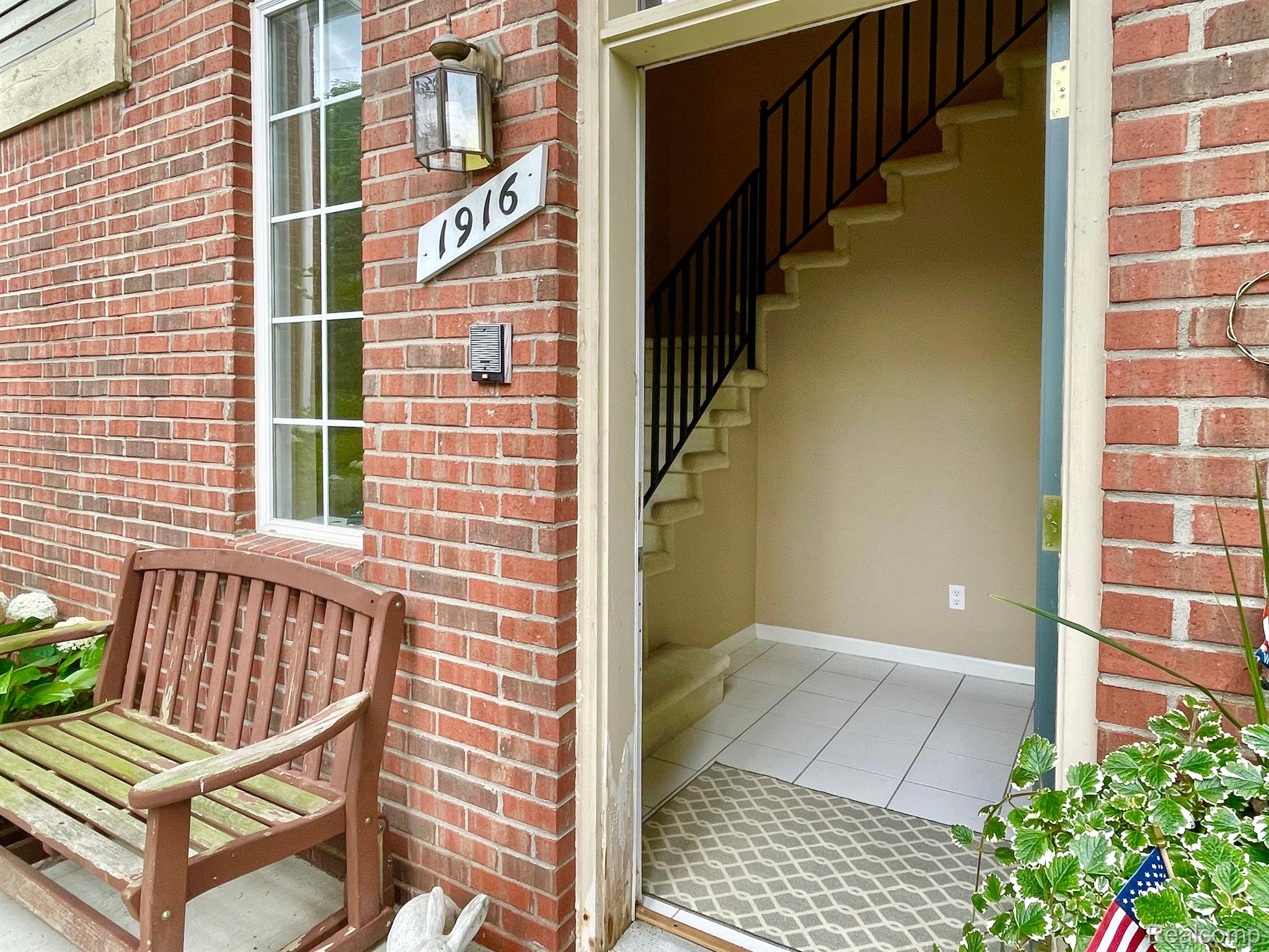 Welcoming entrance