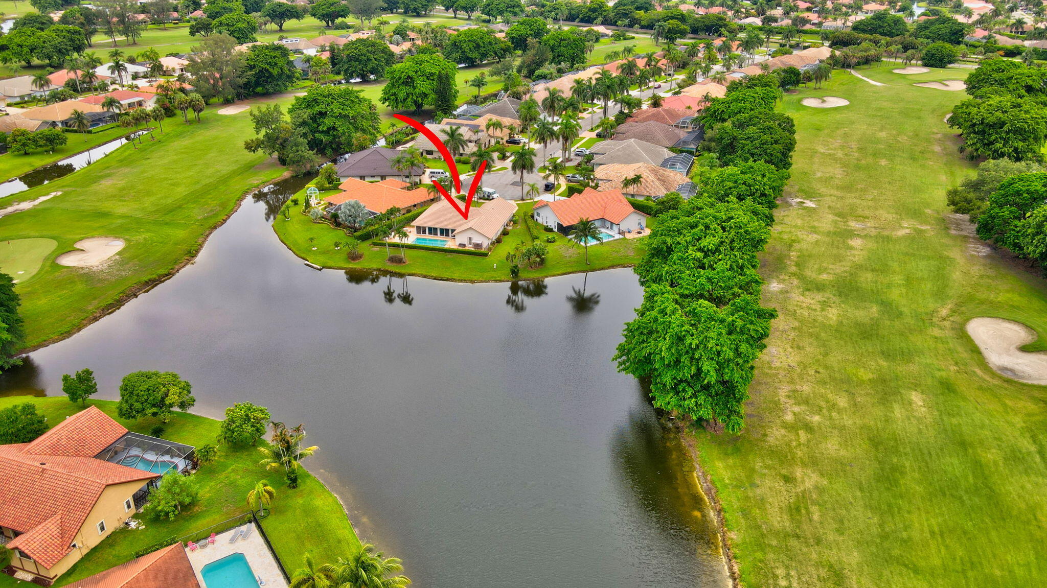 10321 Milburn Lane Boca Raton, FL 33498 - Photo 11 of 80 LAKE VIEW