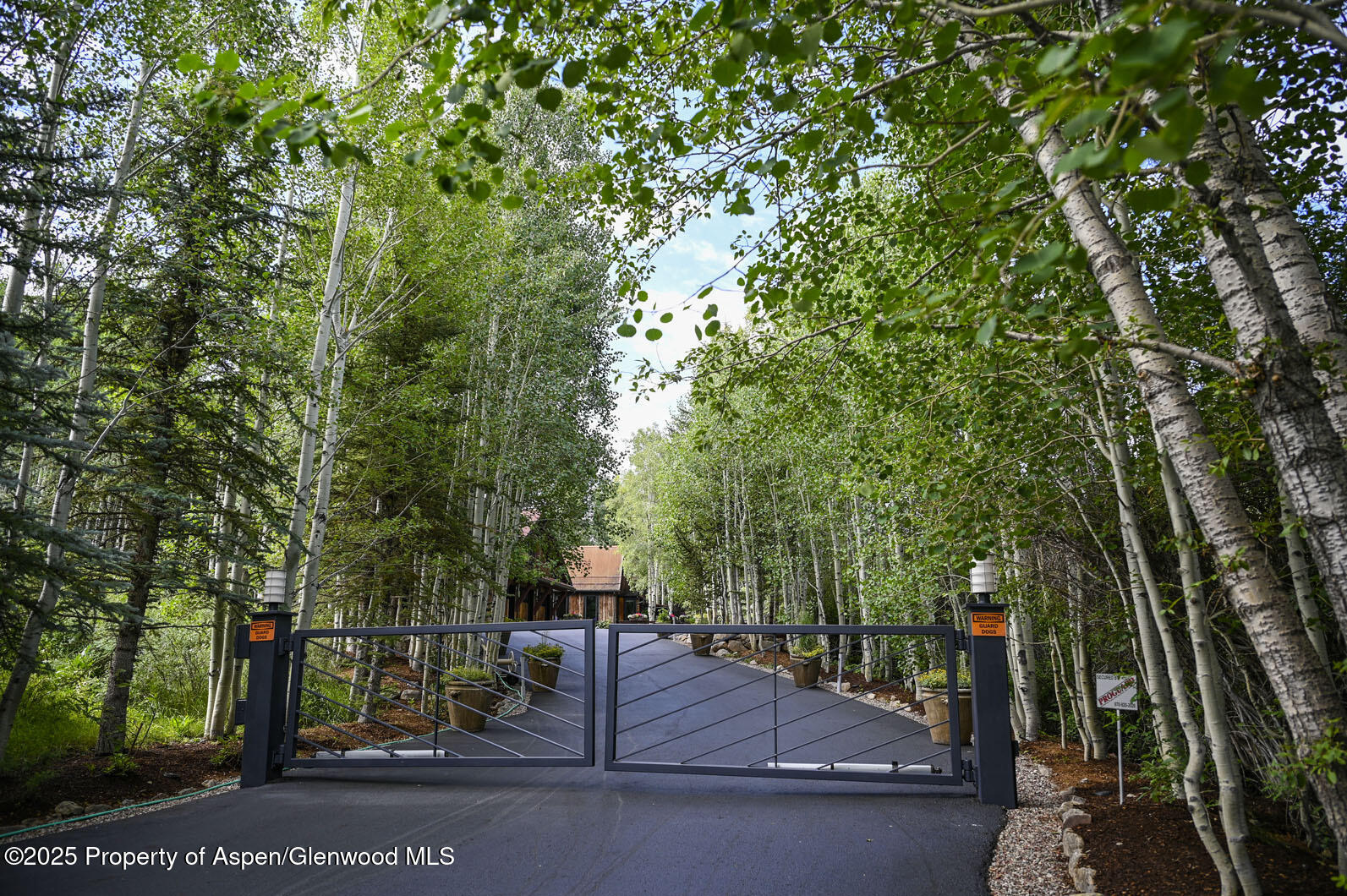 1038 Owl Creek Road Aspen, CO 81611 - Photo 4 of 44 Gated Entrance