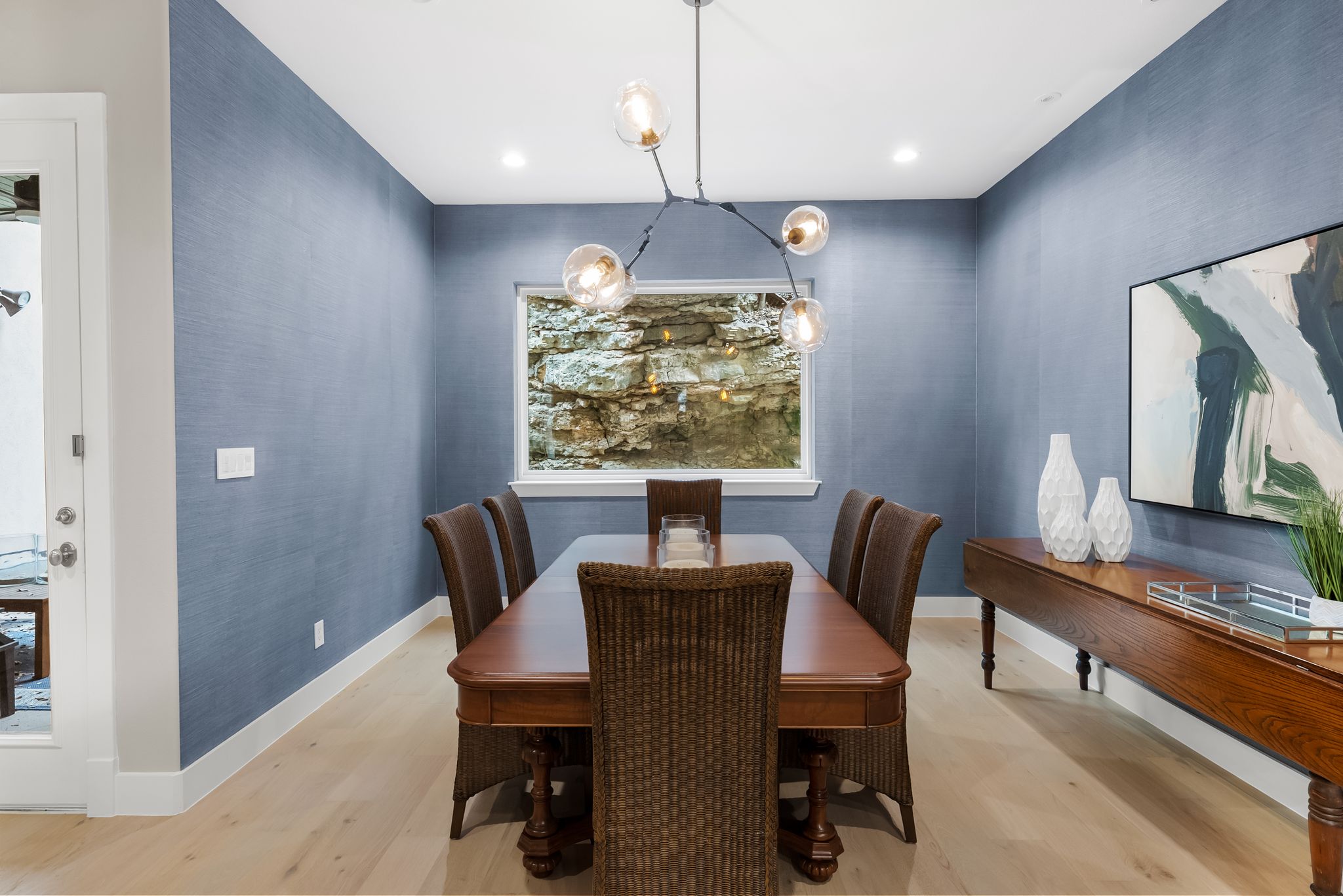 1529 Barton Springs Road, Unit 13 Austin, TX 78704 - Photo 12 of 35 a dining room with furniture and window