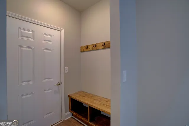 a room with storage
