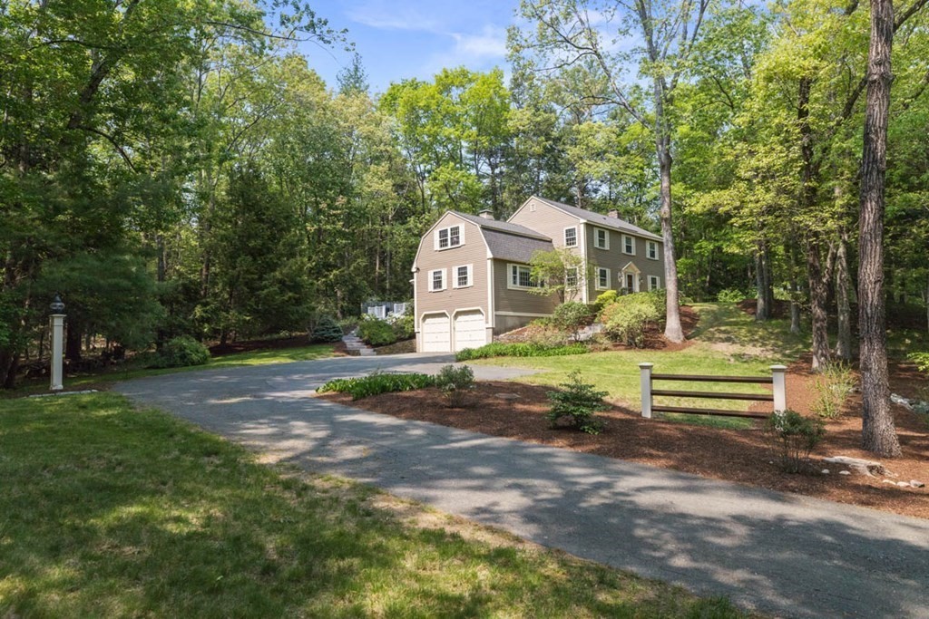 28 Gunnison Road Boxford, MA 01921 - Photo 1 of 37 a front view of a house with a yard