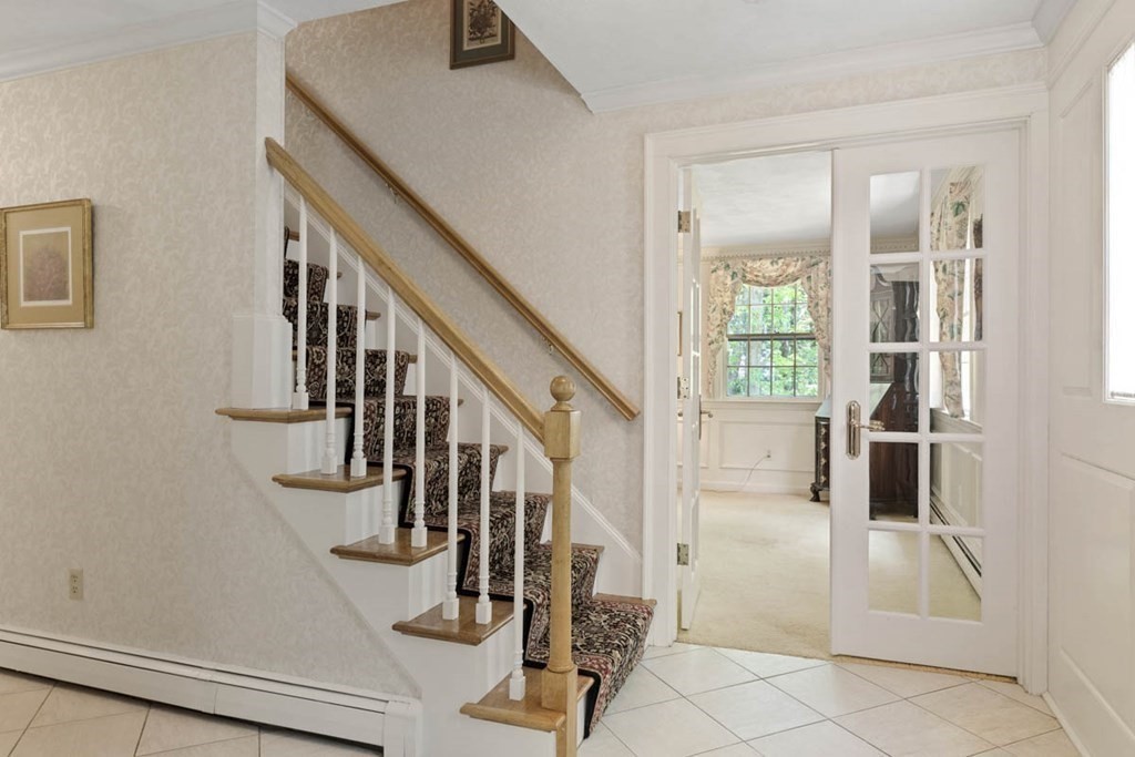 28 Gunnison Road Boxford, MA 01921 - Photo 20 of 37 a view of entryway and hall with wooden floor