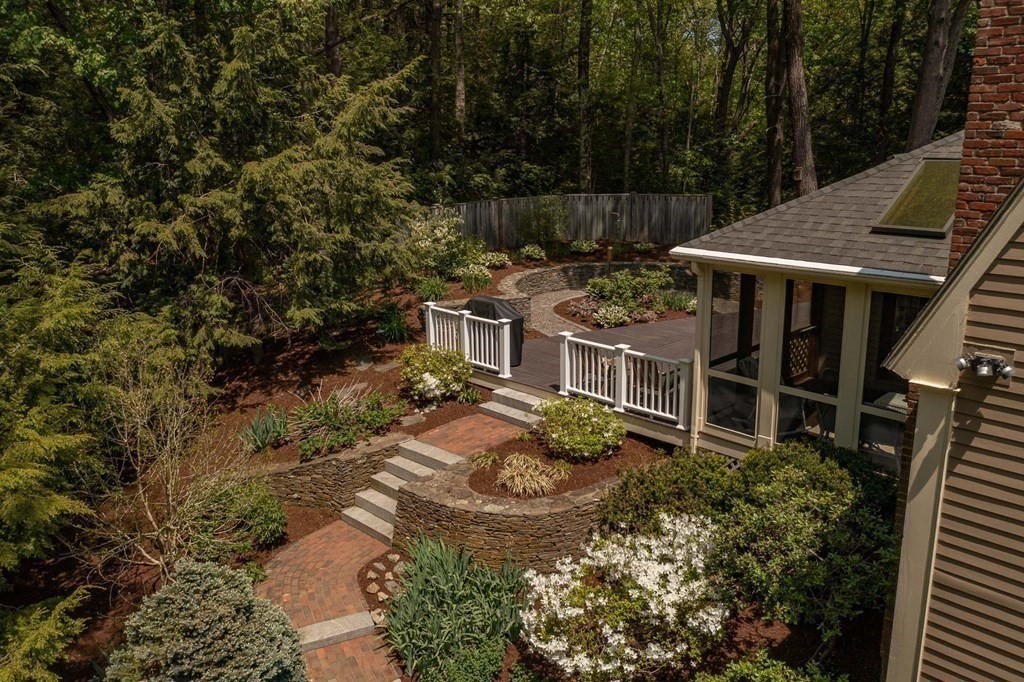 28 Gunnison Road Boxford, MA 01921 - Photo 35 of 37 a view of a house with a yard