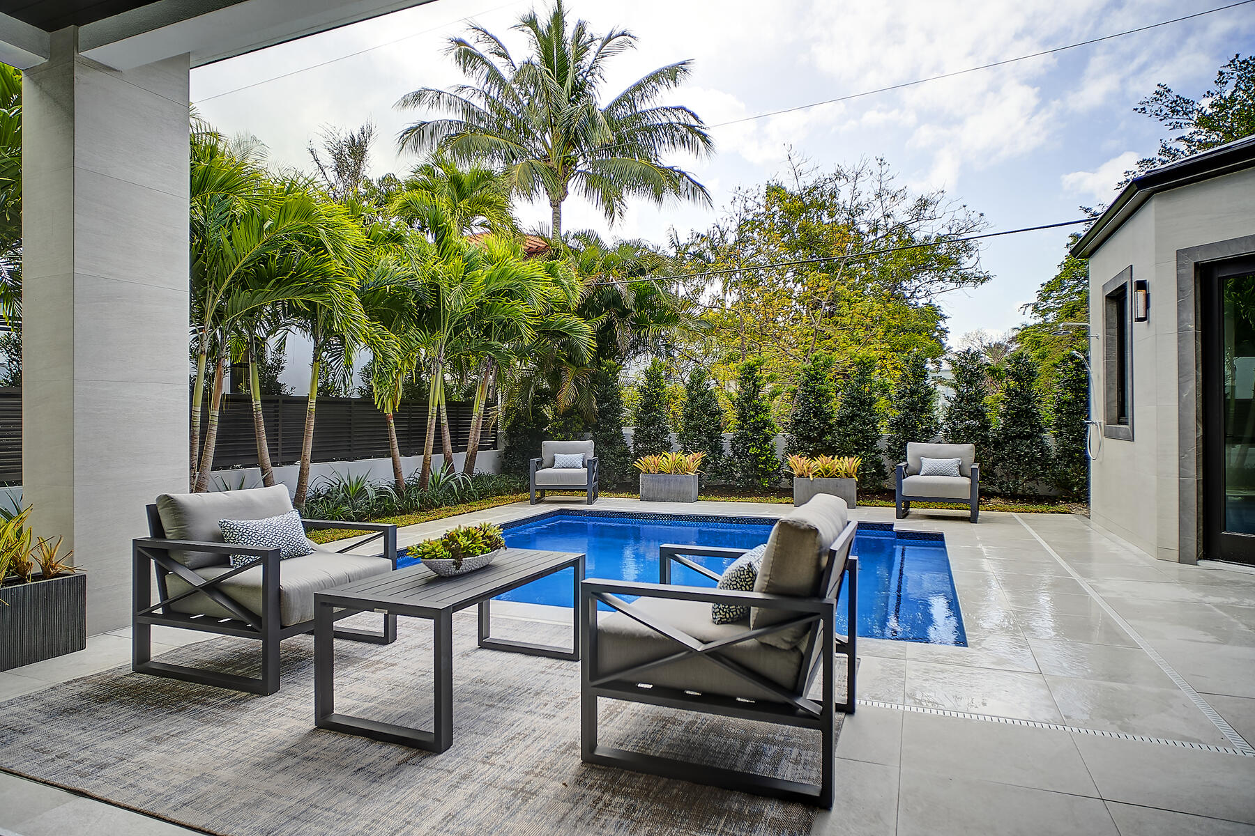 750 Palm Avenue Boca Raton, FL 33432 - Photo 14 of 96 Pool and Covered Patio