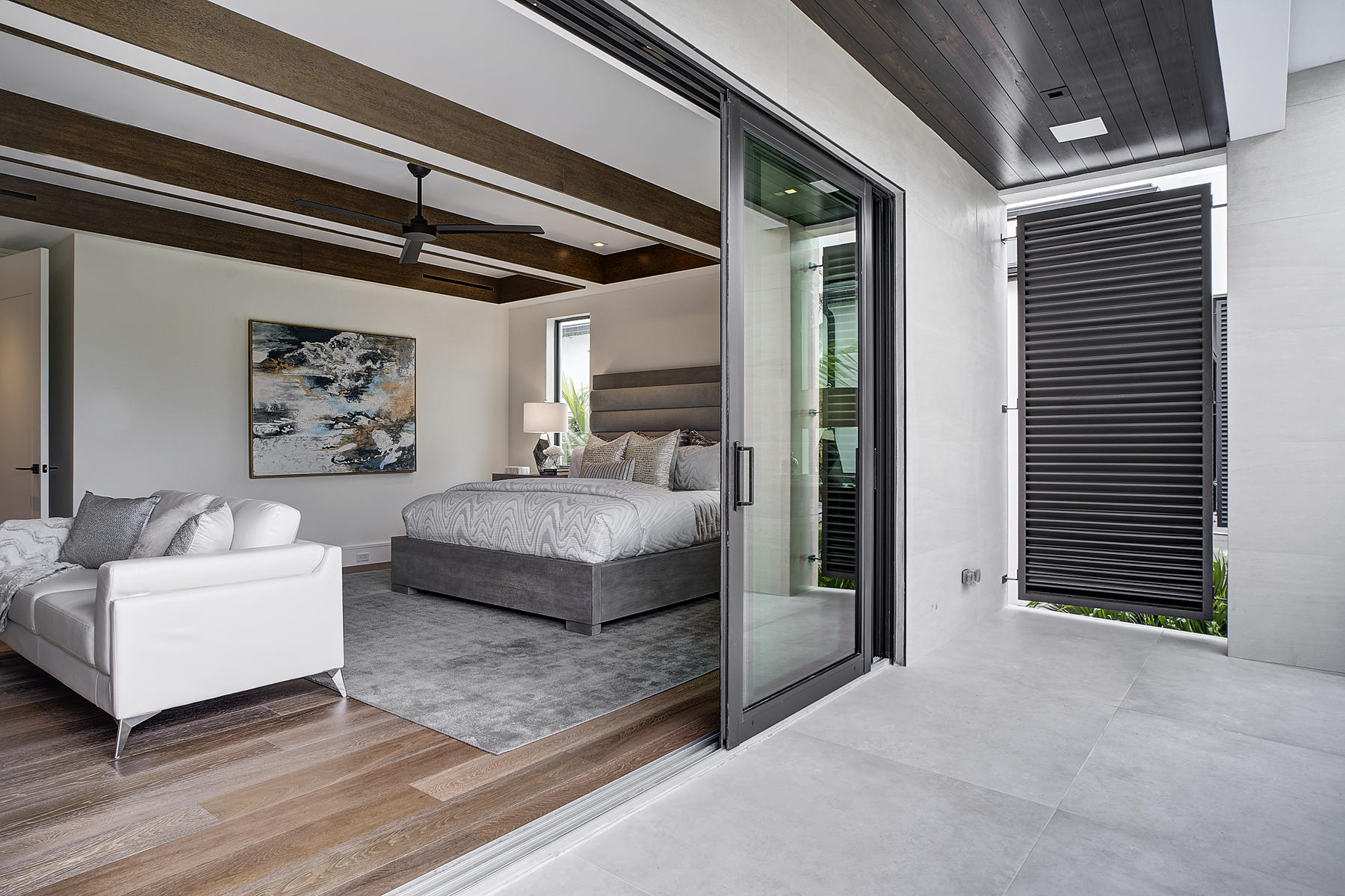 750 Palm Avenue Boca Raton, FL 33432 - Photo 30 of 96 Master Bedroom View from Terrace