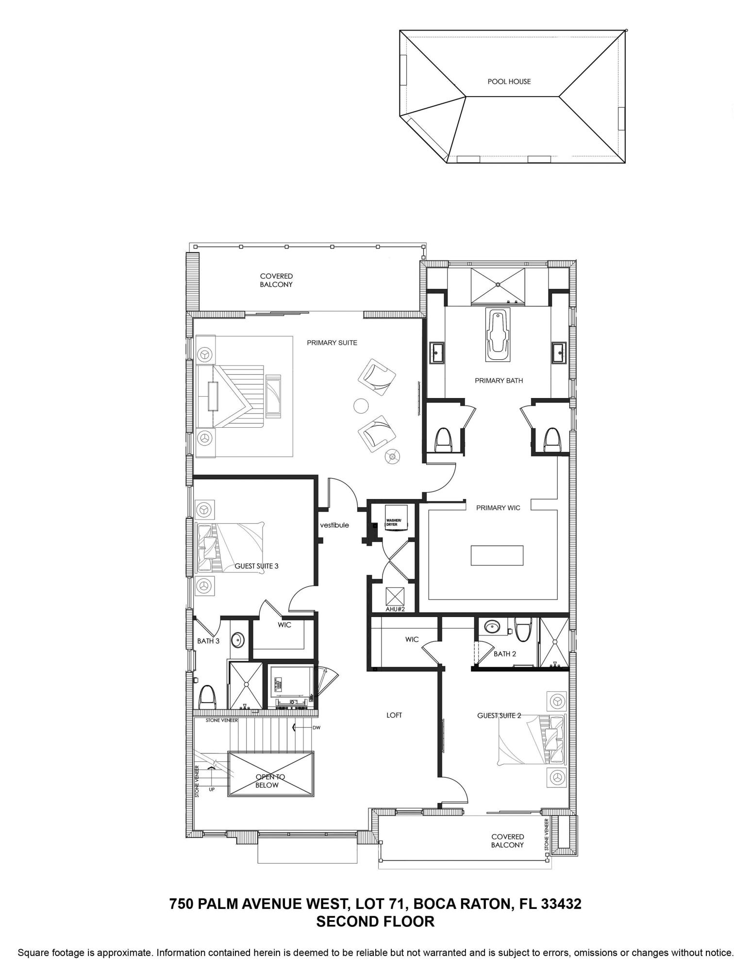 750 Palm Avenue Boca Raton, FL 33432 - Photo 81 of 96 750 - 2nd Floor Layout
