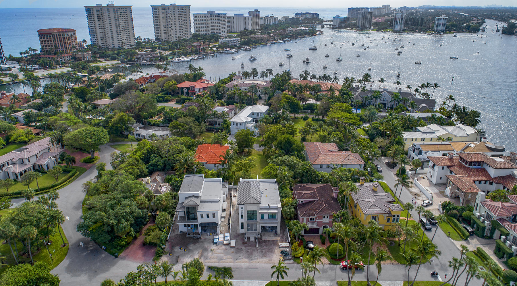 750 Palm Avenue Boca Raton, FL 33432 - Photo 90 of 96 Aerial Boca Lake & Inlet