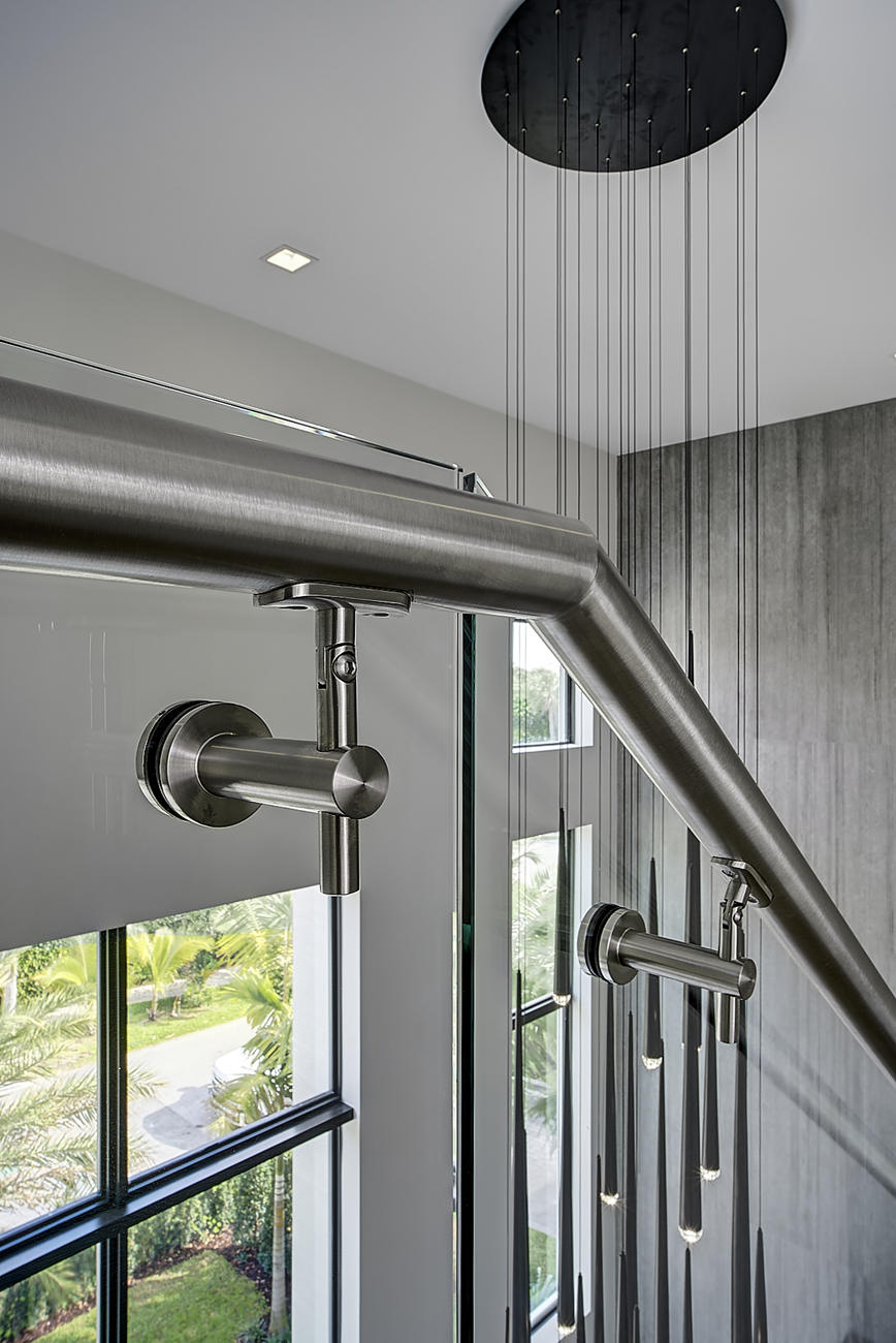 750 Palm Avenue Boca Raton, FL 33432 - Photo 96 of 96 Floating Staircase w/ Chandelier