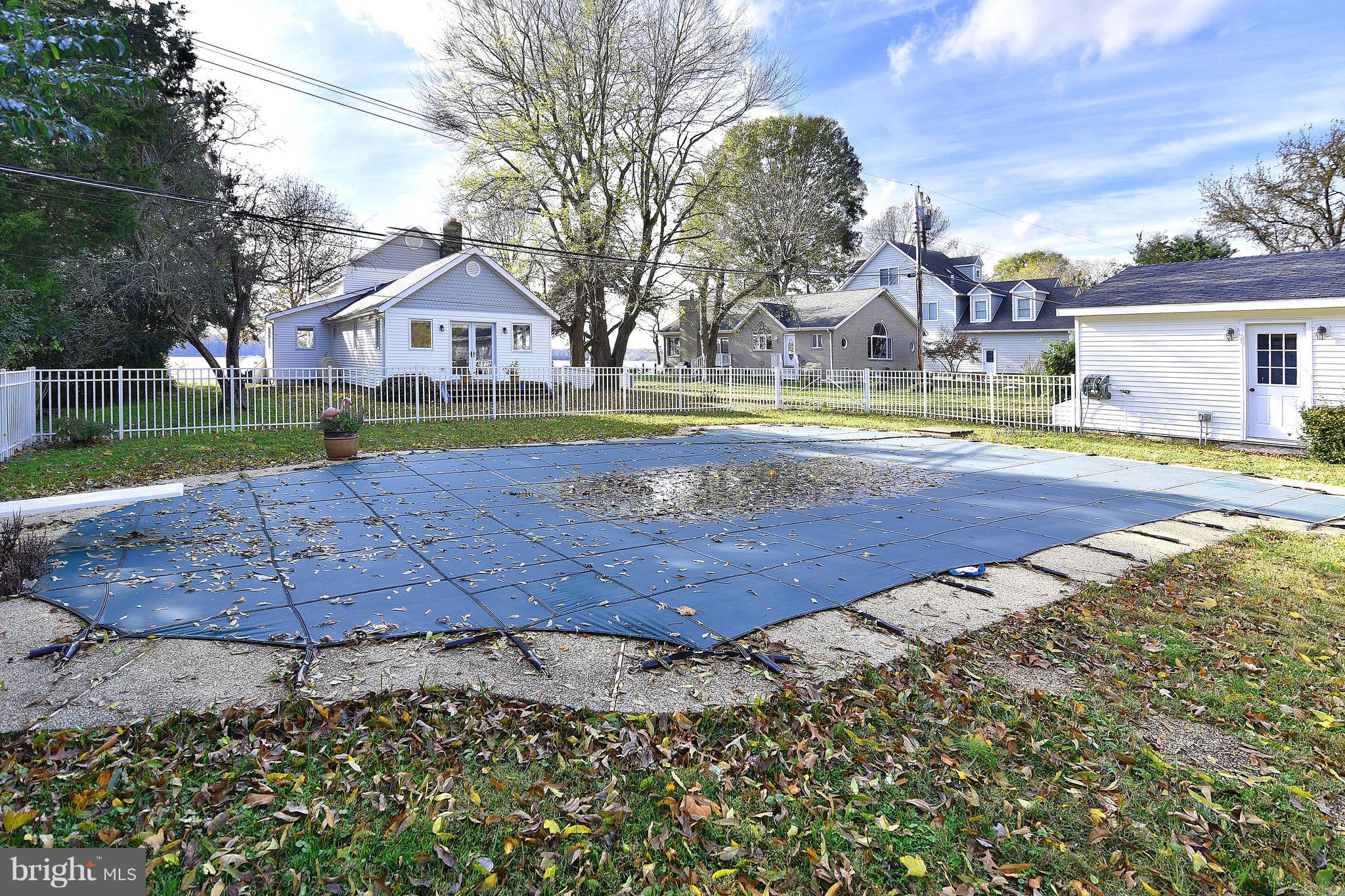 4072 Cadle Creek Road Edgewater, MD 21037 - Photo 12 of 41 Pool in Winter