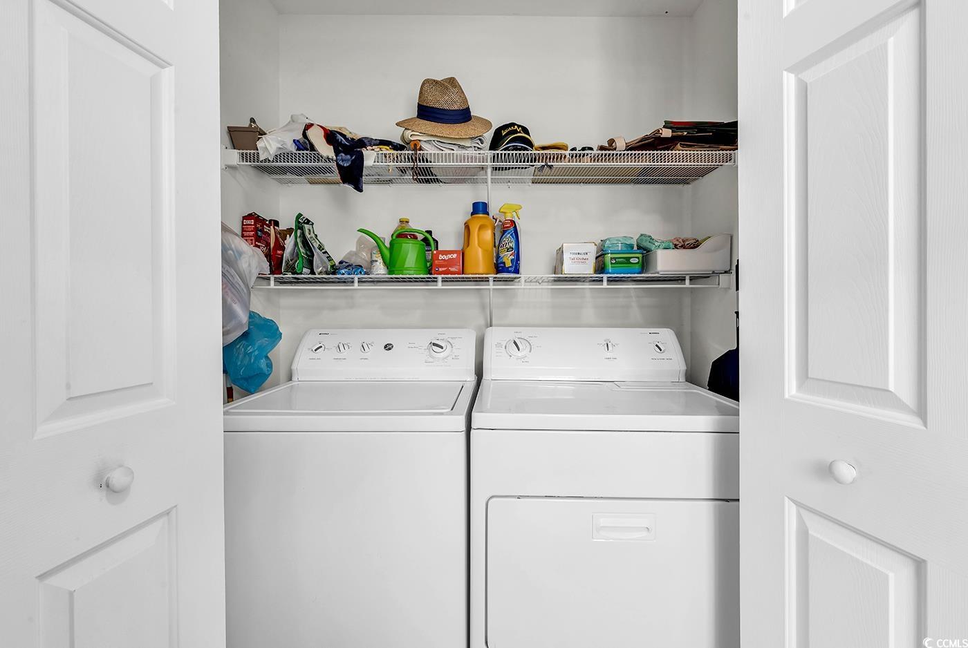 454 Sean River Road Conway, SC 29526 - Photo 20 of 38 Washroom featuring washing machine and clothes dryer