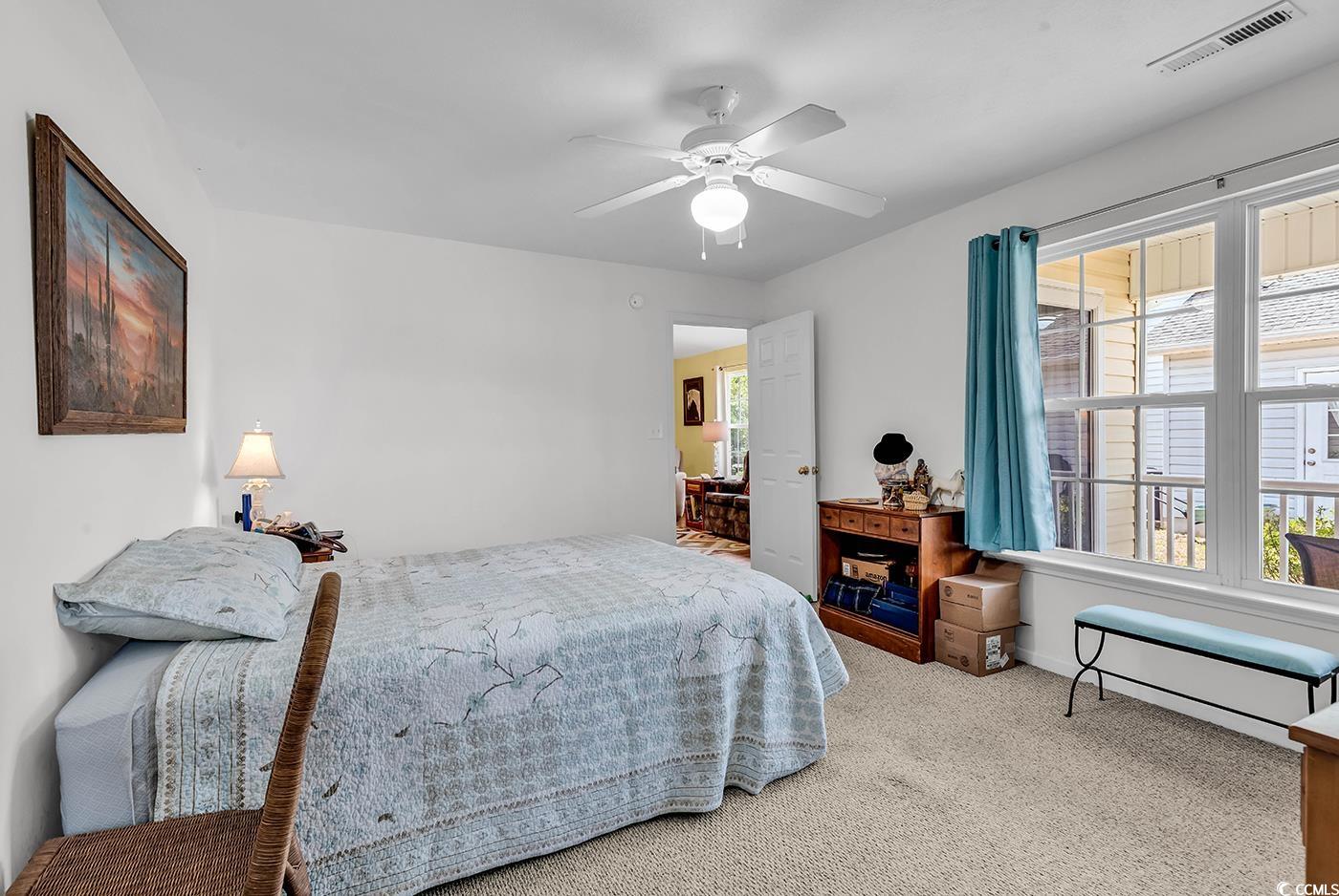 454 Sean River Road Conway, SC 29526 - Photo 31 of 38 Carpeted bedroom with ceiling fan