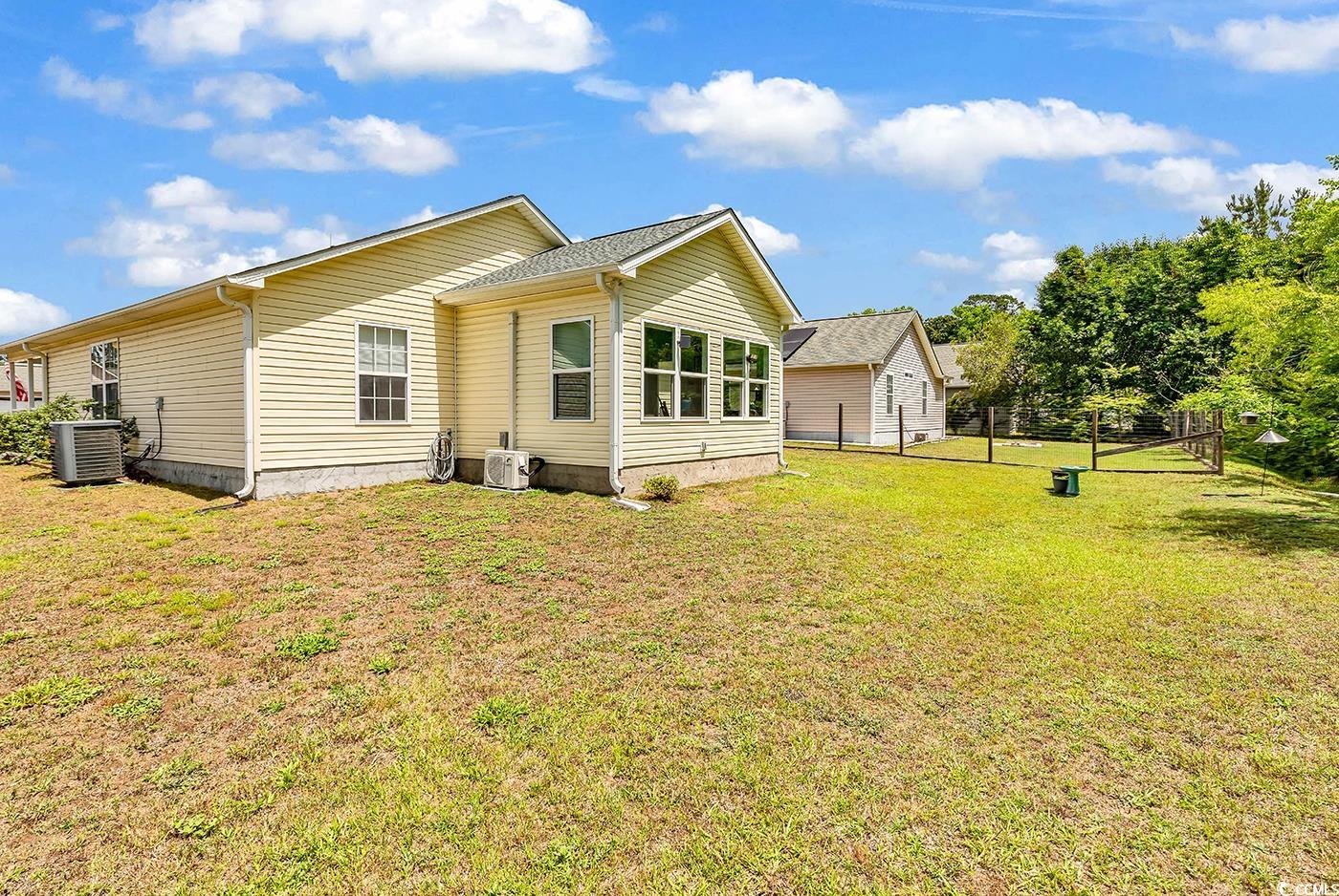 454 Sean River Road Conway, SC 29526 - Photo 37 of 38 Rear view of house featuring central AC unit