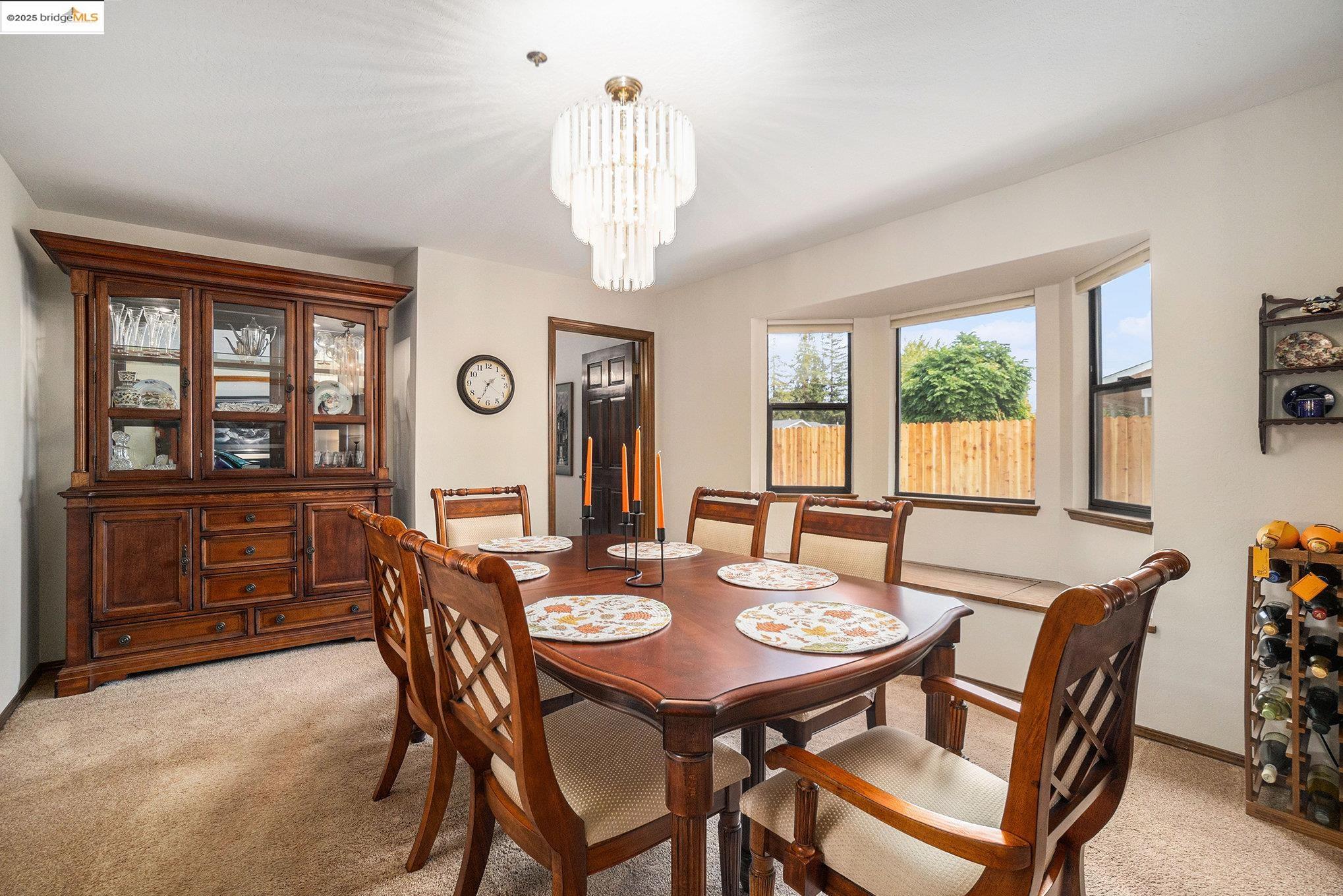 3622 Delancey Lane Concord, CA 94519 - Photo 17 of 32 a view of a dining room with furniture window and wooden floor