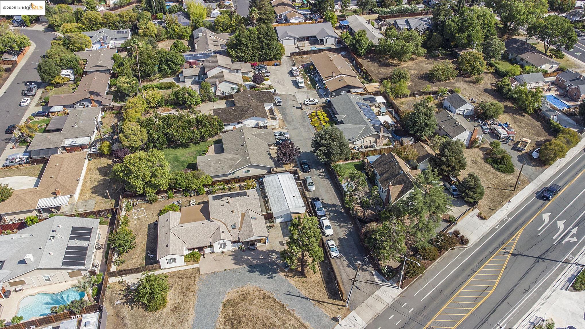 3622 Delancey Lane Concord, CA 94519 - Photo 4 of 32 an aerial view of residential houses with outdoor space