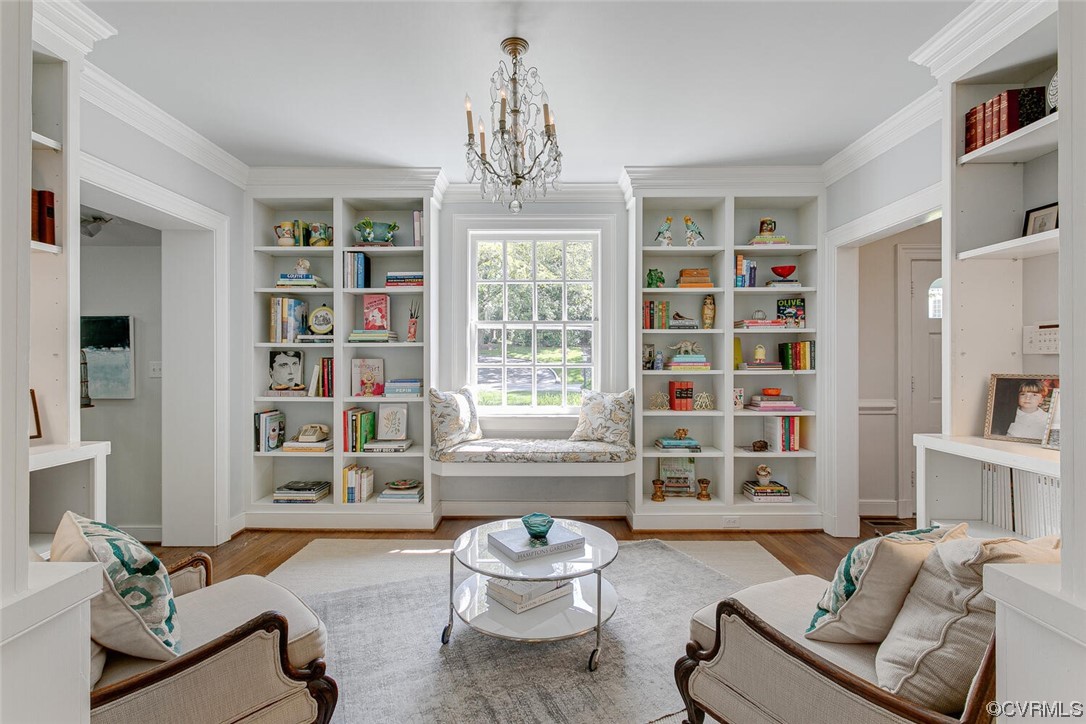 4 South Wilton Road Richmond, VA 23226 - Photo 4 of 49 a living room with furniture window and book shelf