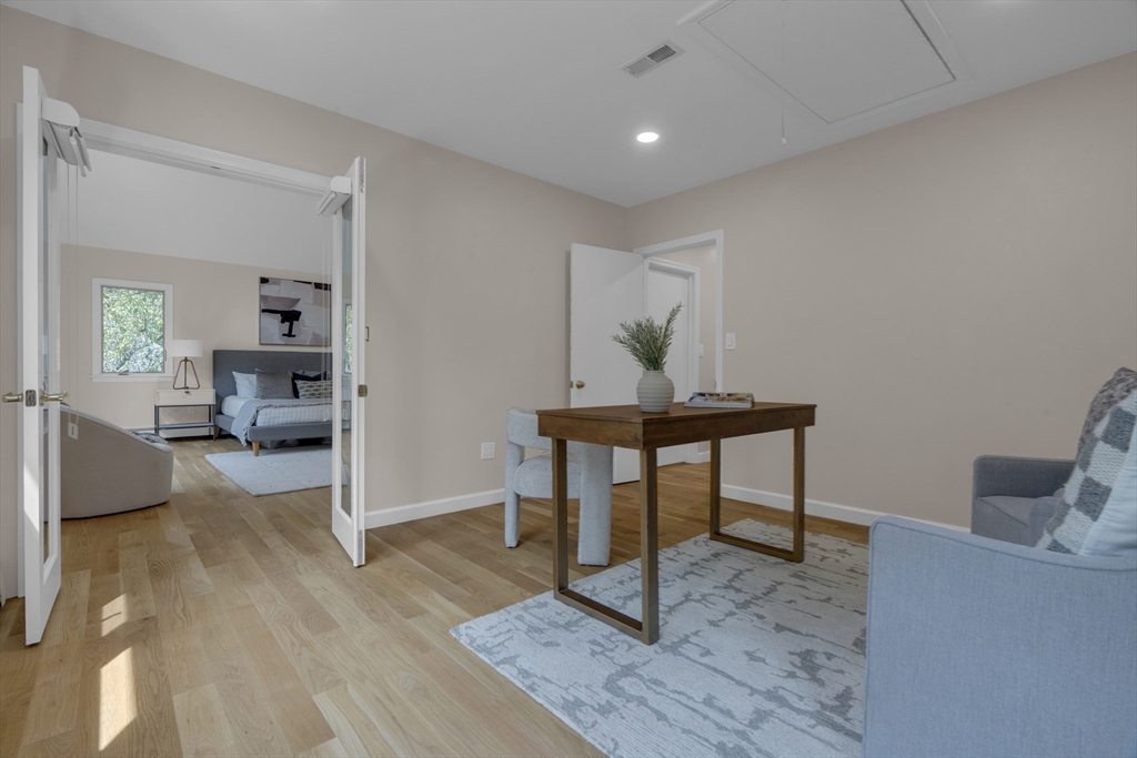 15 Marcellus Drive Newton, MA 02459 - Photo 15 of 27 a view of a workspace with furniture