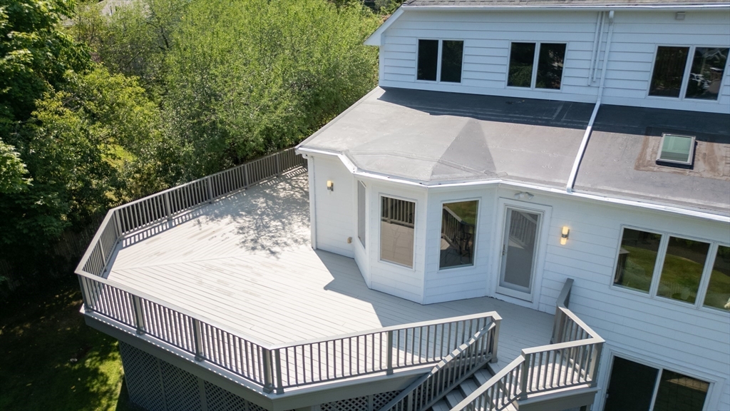15 Marcellus Drive Newton, MA 02459 - Photo 21 of 27 a view of a house with a balcony