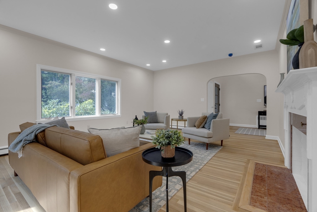 15 Marcellus Drive Newton, MA 02459 - Photo 8 of 27 a living room with furniture and a large window