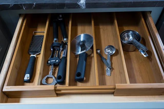 a view of balcony with two sink