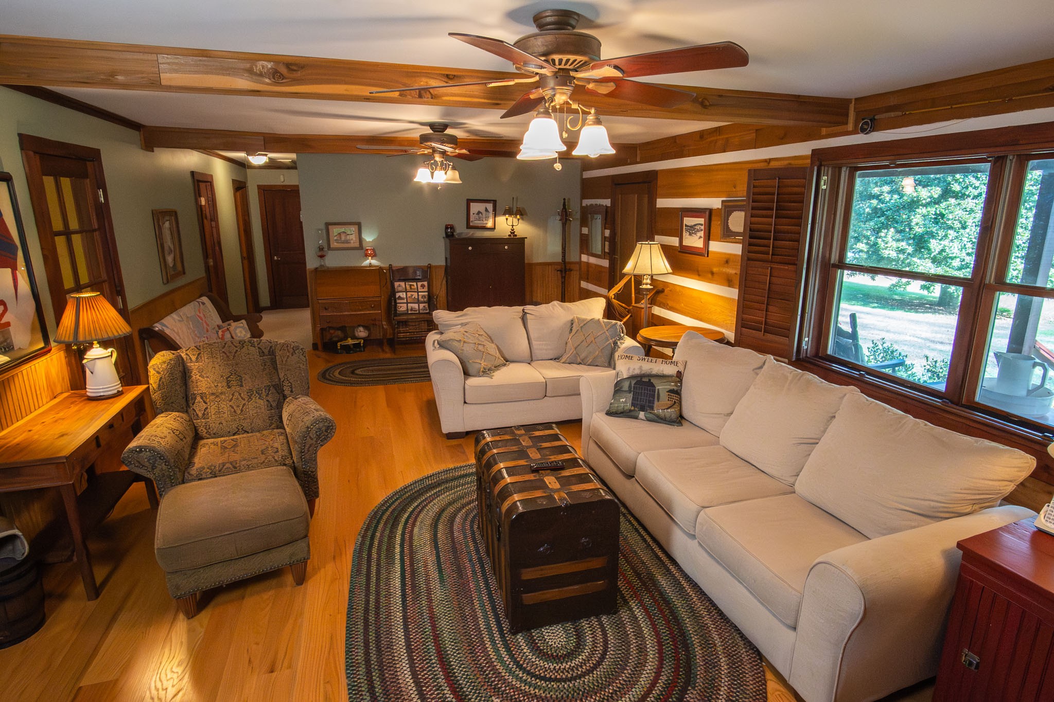6861 Arno-Allisona Road College Grove, TN 37046 - Photo 13 of 68 a living room with furniture and a large window