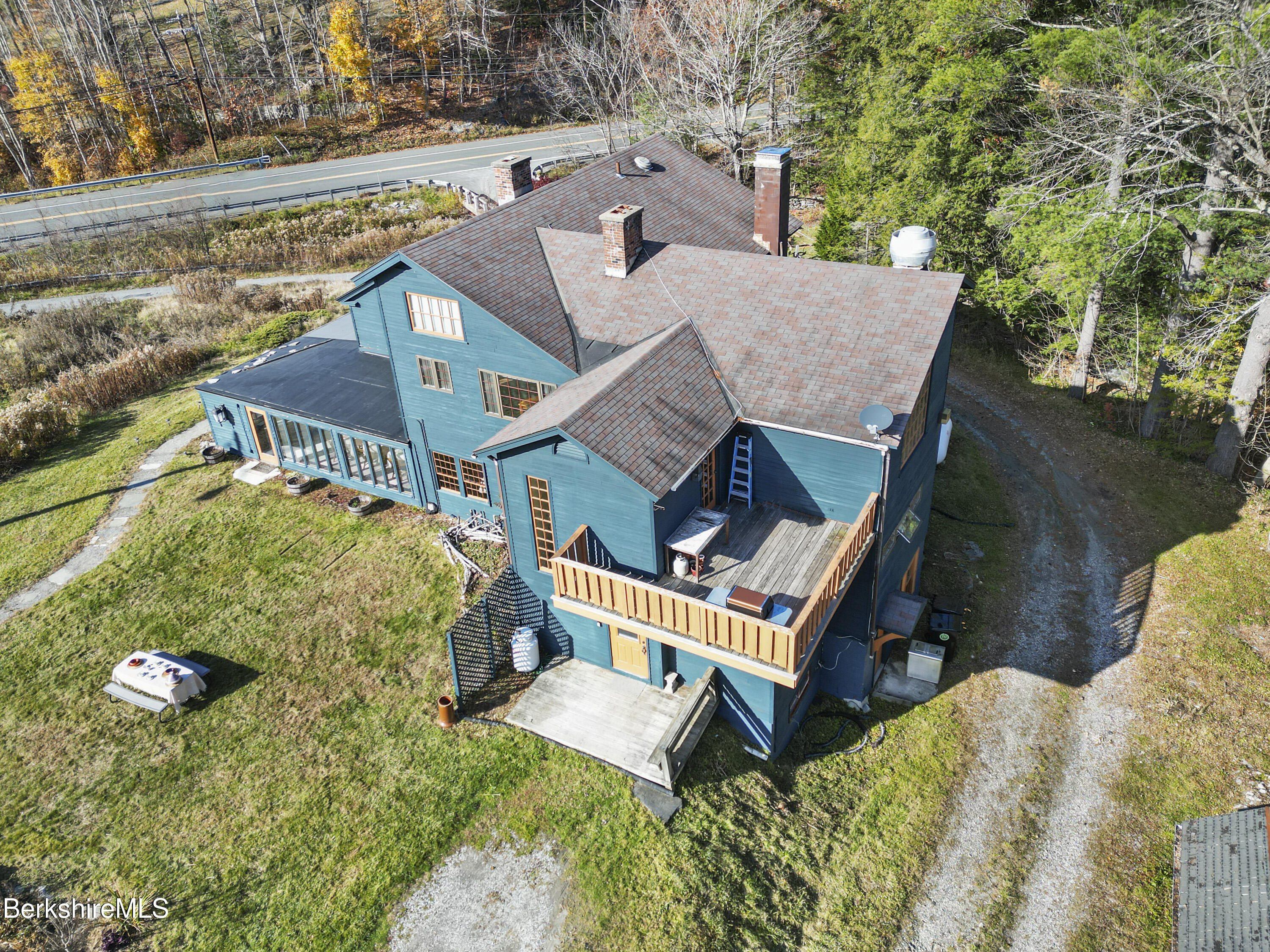 342-344 New Ashford Road New Ashford, MA 01237 - Photo 2 of 52 Aerial View