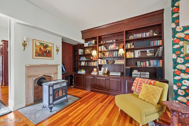 workspace with pool table and windows