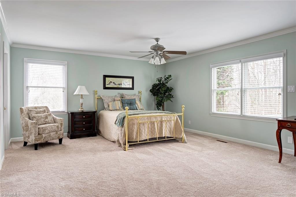 4912 Hackamore Road Greensboro, NC 27410 - Photo 12 of 30 Main Level Master Bedroom