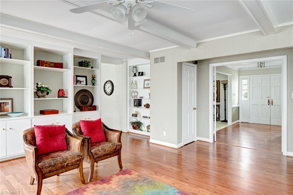 4912 Hackamore Road Greensboro, NC 27410 - Photo 7 of 30 View from Main Level Den