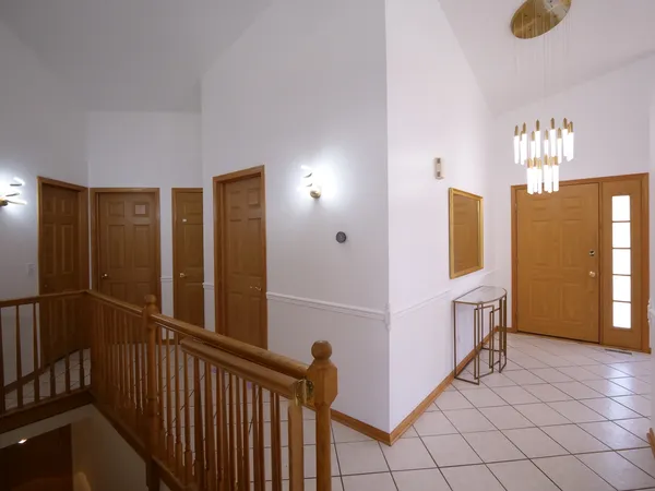 a view of an entryway