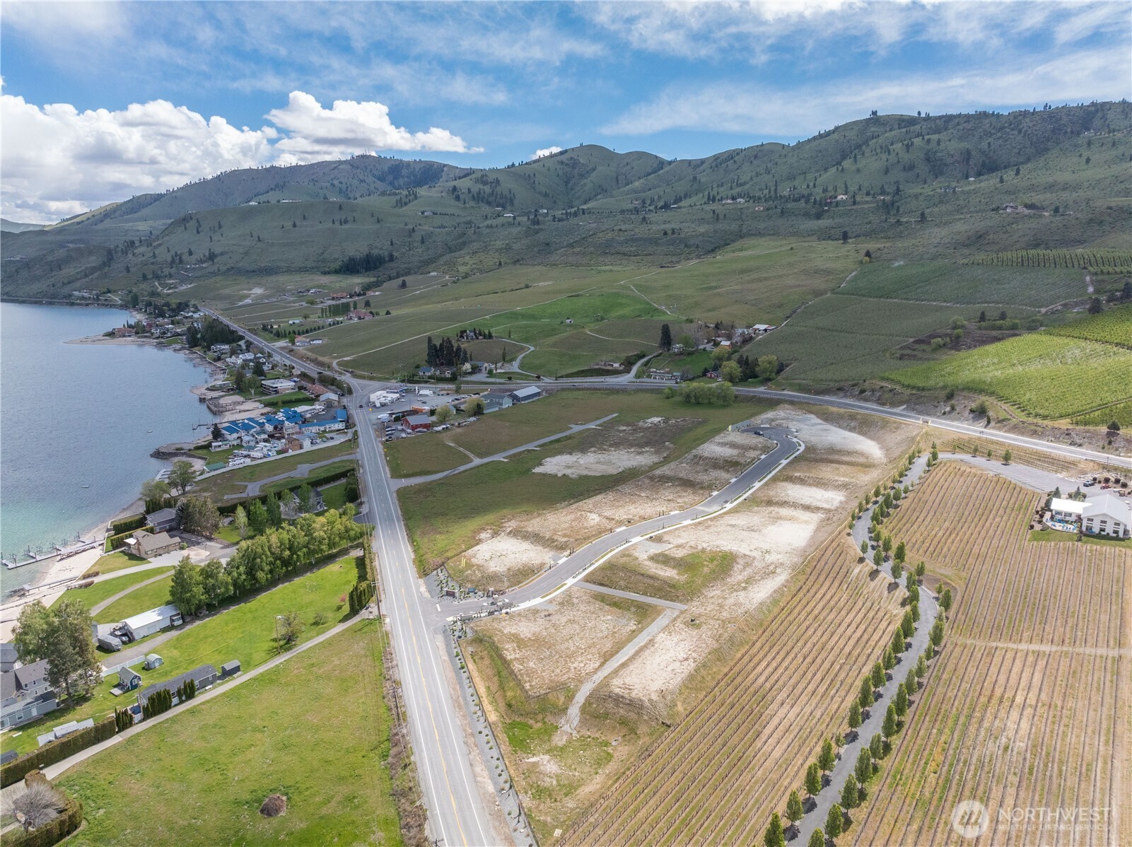 97 Loretta Lane Chelan, WA 98816 - Photo 15 of 30 a view of a lake with a mountain