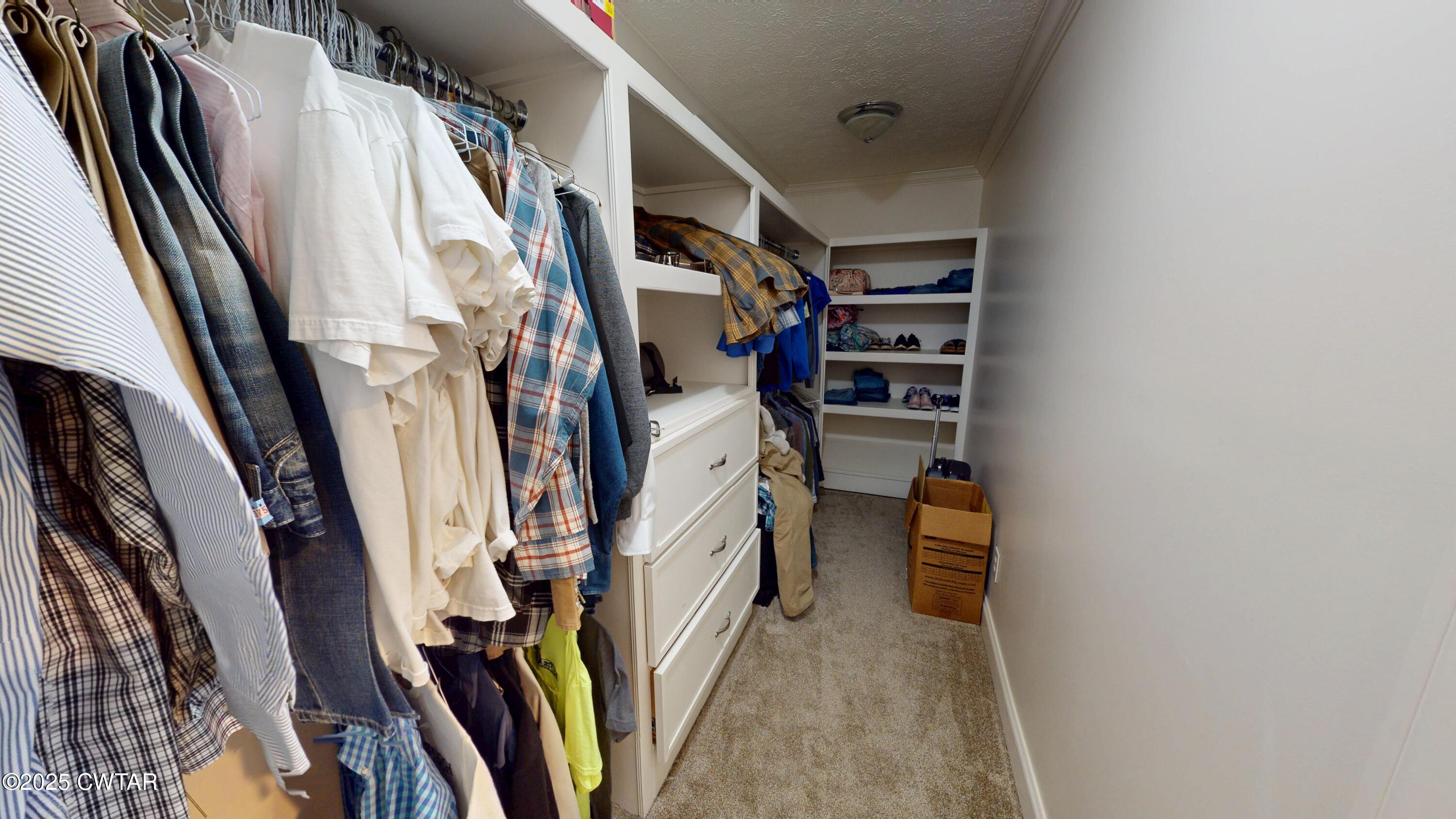 783 Sharps Ferry Road Newbern, TN 38059 - Photo 19 of 50 a view of walk in closet with clothes and shoes