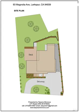 $3,995,000 | 93 Magnolia Avenue, Larkspur, CA 94939