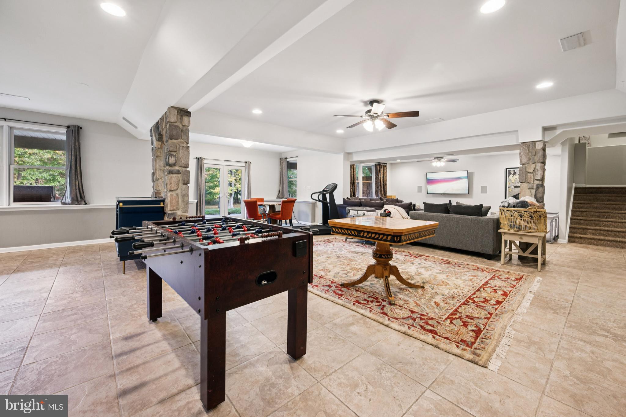 18 Lansbrook Court Sewell, NJ 08080 - Photo 30 of 44 a living room with lots of furniture and kitchen view