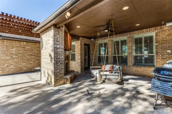 a outdoor space with patio the couch and chairs